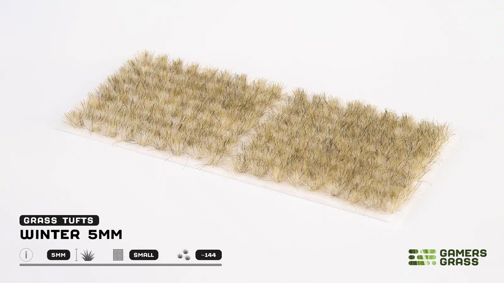 Gamers Grass 5mm Winter Tufts - Small