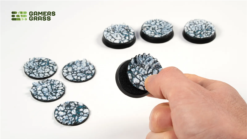 Gamers Grass Topper - Frost Lake - Round 32mm (x8)
