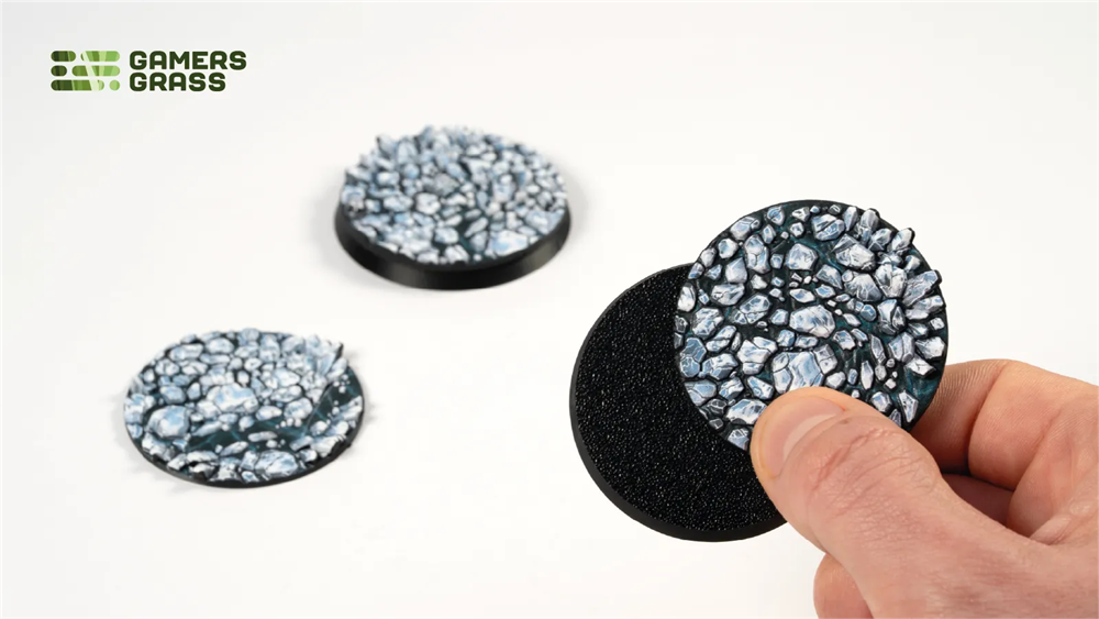Gamers Grass Topper - Frost Lake - Round 50mm (x3)