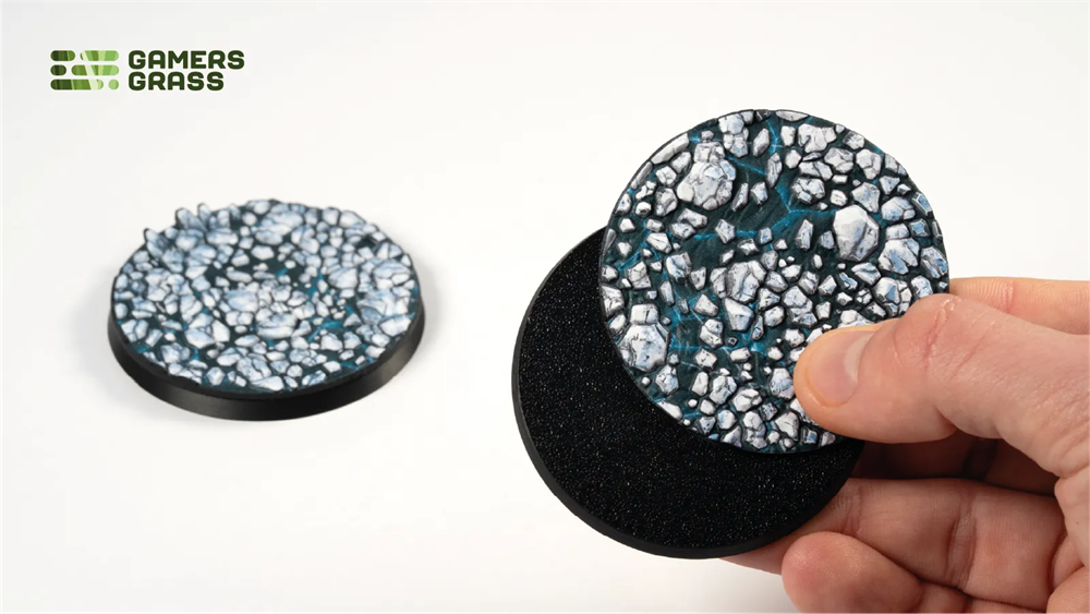 Gamers Grass Topper - Frost Lake - Round 60mm (x2)