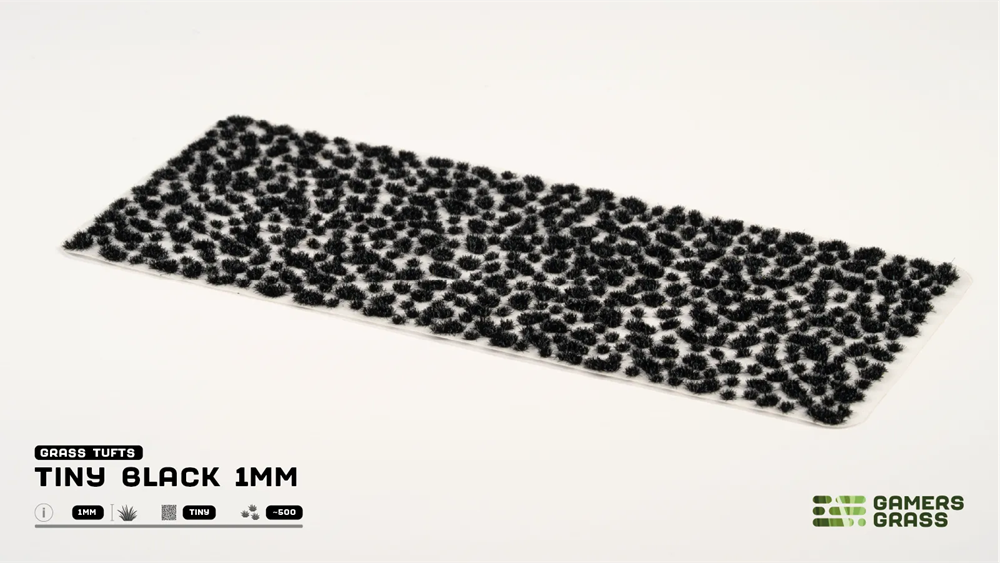 Gamers Grass Tiny Black Tufts
