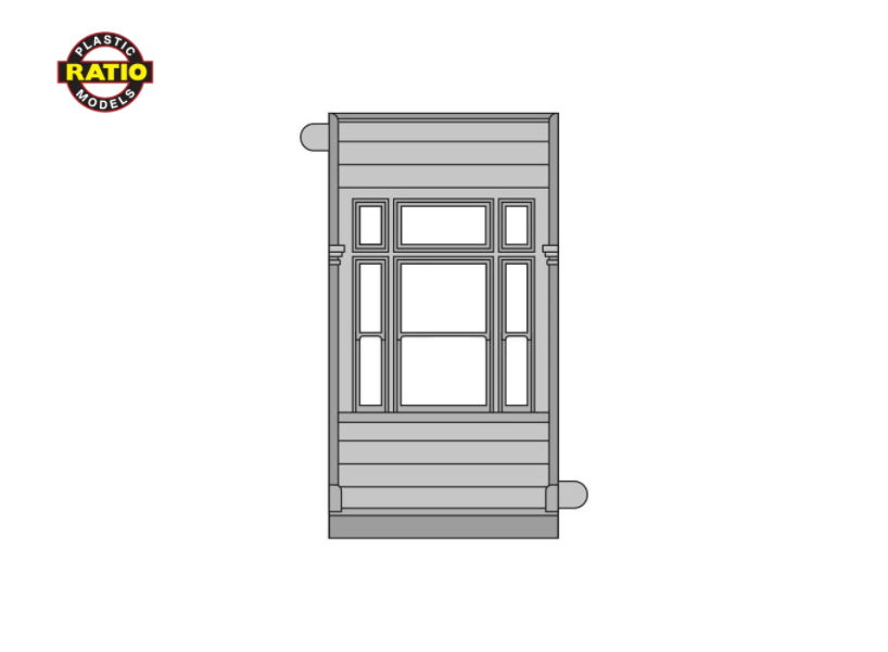 Ratio GJ02 OO Window Panels - Grand Junction