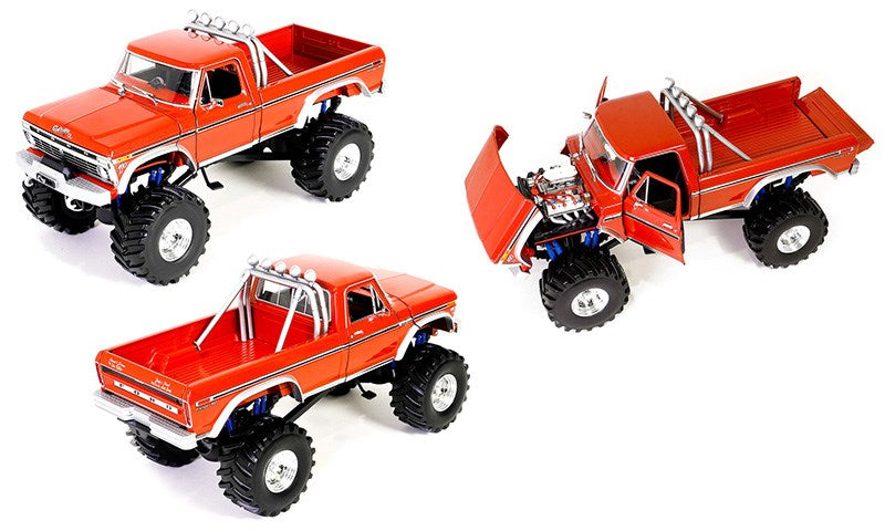 Greenlight 13646 1:18 1974 Ford F-250 Monster Truck - Godzilla 'King of Crunch'