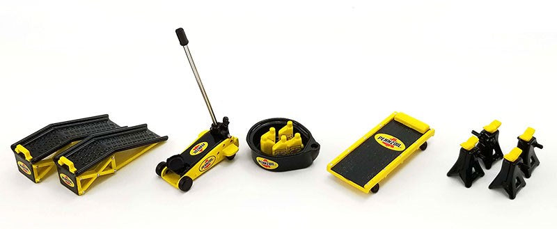 GMP 18968 1:18 Shop Tool Set Pennzoil