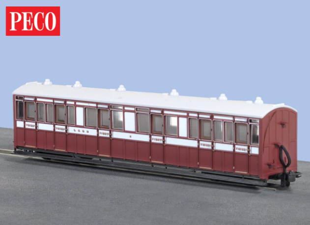 Peco GR-400A OO-9 Composite Coach L&B Livery No 5