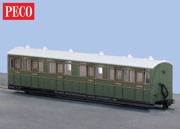 Peco GR-401A OO-9 Composite Coach SR Livery No 6364