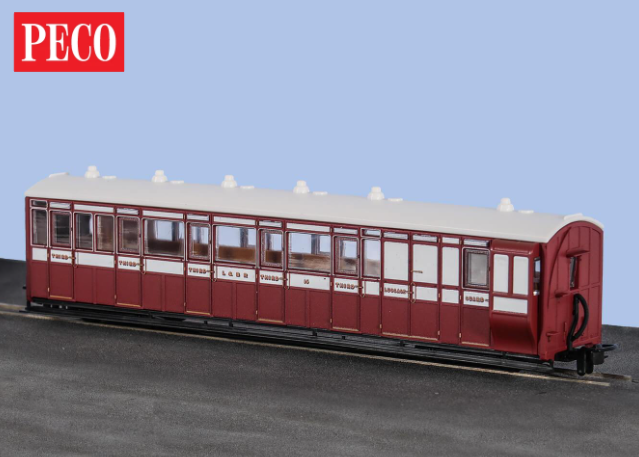 Peco GR-420B OO-9 Brake Composite Coach L&B Livery No 16