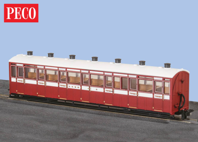 Peco GR-440A OO-9 All 3rd Coach L&B Livery No 11