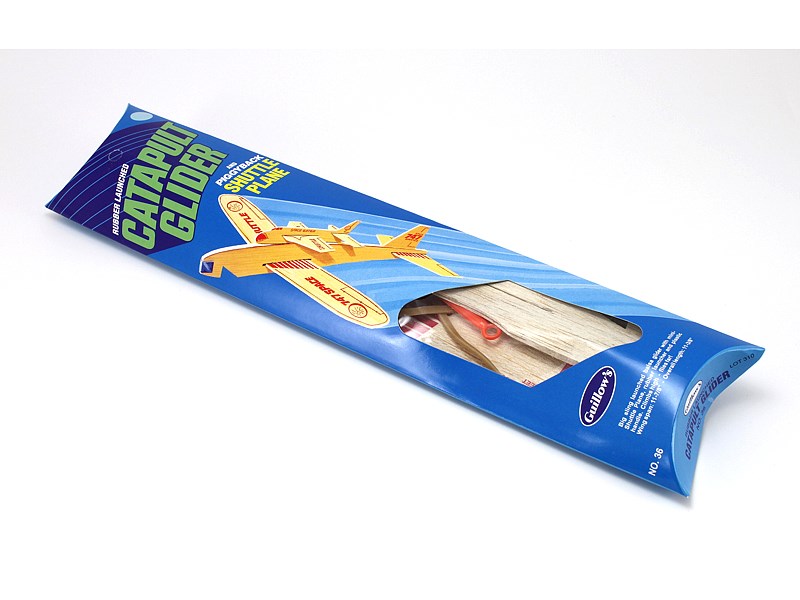 Guillows No.36 Rubber-launched Catapult Glider and Piggyback Shuttle Plane