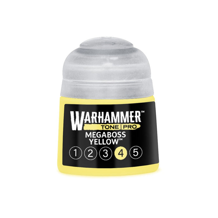[Pre-Order] Warhammer Pro: Tone 20-204 Megaboss Yellow 4 (12ml)