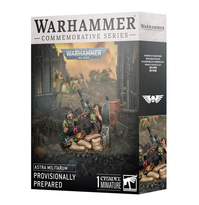 Warhammer 40K 47-75 Astra Militarum: Provisionally Prepared (Commemorative diorama)