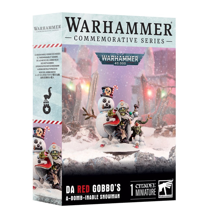 Da Red Gobbo's A-Bomb-Inable Snowman (Commemorative Figure)