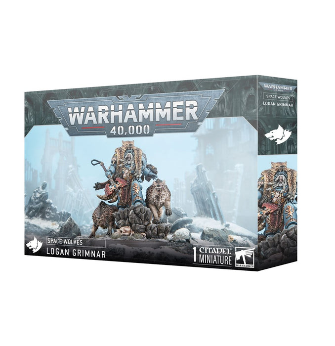Warhammer 40K 53-28 Space Wolves: Logan Grimnar