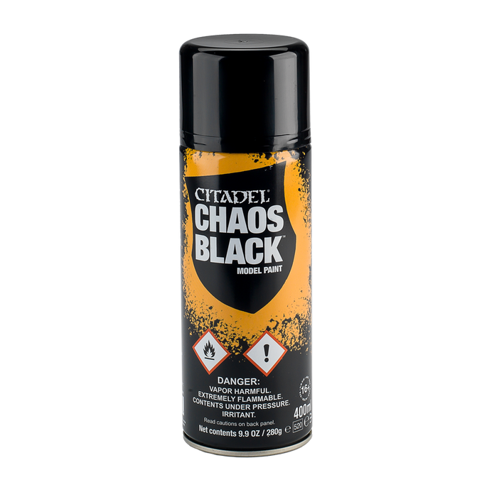 Citadel 62-02 Spray: Chaos Black (400ml)