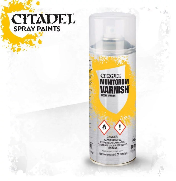 Citadel 62-03 Spray: Munitorum Varnish (400ml)