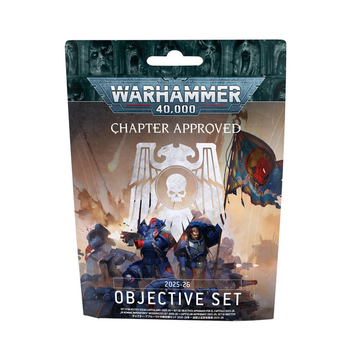 Warhammer 40K 65-54 Chapter Approved: Objectives Set 2025-26