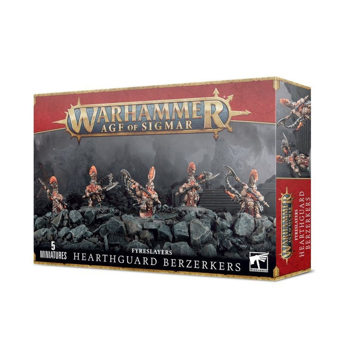 Age of Sigmar 84-24 Fyreslayers: Hearthguard Berzerkers