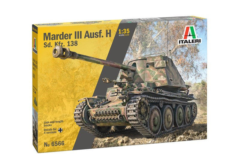 Italeri 6566 1:35 Sd.Kfz 138 Marder III