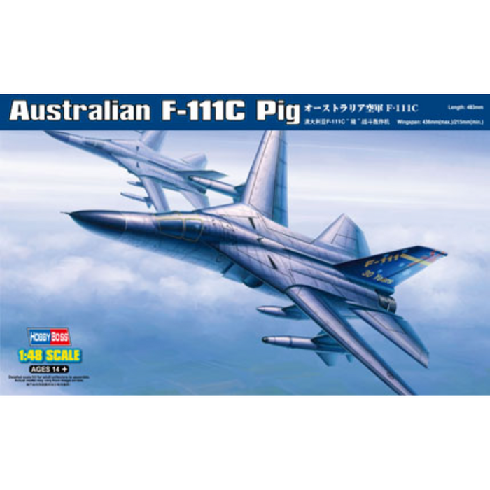 Hobby Boss 80349 1:48 Australian F-111C 'Pig' Fighter