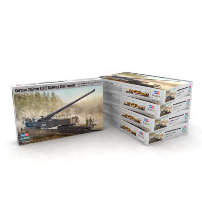 Hobby Boss 82903 1:72 German 280mm K5(E) Railway Gun Leopold