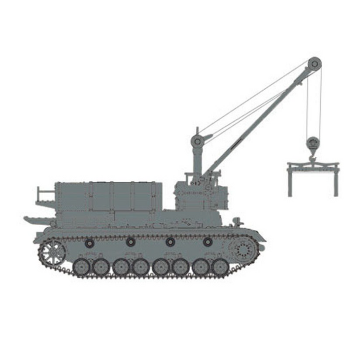 Hobby Boss 82907 1:72 German Munitionsschlepper Pz.Kpfw.IV Ausf.D/E