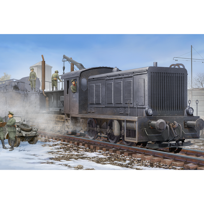 Hobby Boss 82913 1:72 German WR360 C12 Locomotive