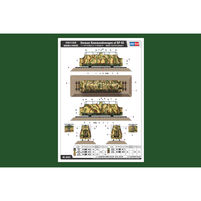 Hobby Boss 82924 1:72 German Kommandowagen of BP-42