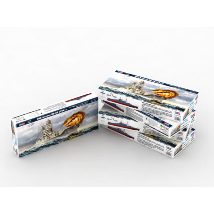 Hobby Boss 83401 1:700 USS Arizona BB-39 (1941)