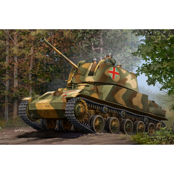 Hobby Boss 83829 1:35 Hungarian 40M Nimrod Anti-Aircraft Gun