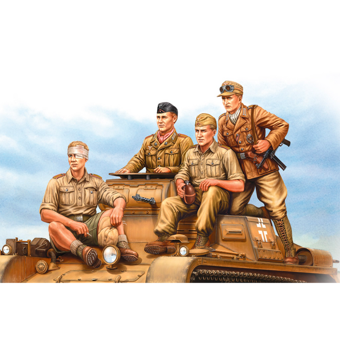 Hobby Boss 84409 1:35 German Tropical Panzer Crew