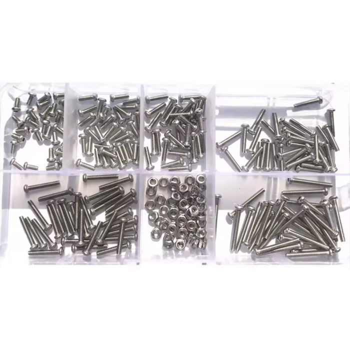 HDW-M3HX Assorted M3 Hex Screw and Nut set