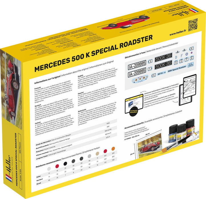 Heller 80710 1:24 500 K Special Roadster