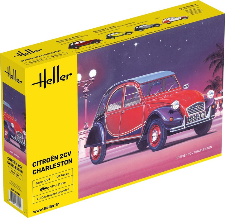 Heller 80766 1:24 Citroen 2CV Charleston