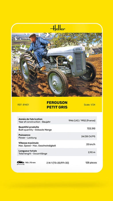 Heller 81401 1:24 Ferguson TE-20 'Petit Gris'