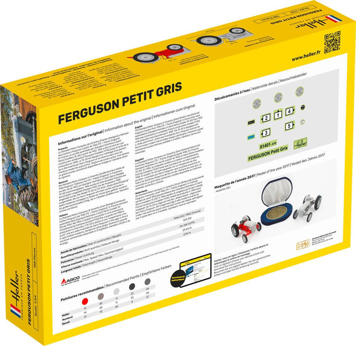 Heller 81401 1:24 Ferguson TE-20 'Petit Gris'