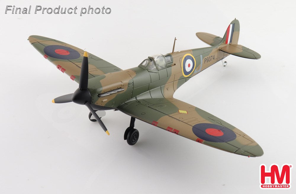 Hobby Master HA7817 1:48 Spitfire Mk I Model P9374 RAF No.92 Sqn