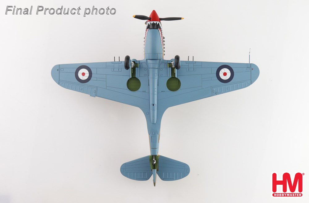 Hobby Master HA9205 1:48 Tomahawk Mk II Diecast Model RAF No.112 (Shark) Sqn, AK402, Neville Duke, Egypt, 1941