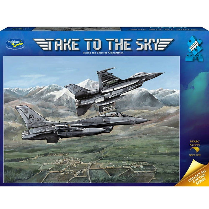 Holdson Puzzle 78008 - Take to the Sky, 1000pc (Ruling the Skies of Afghanistan)