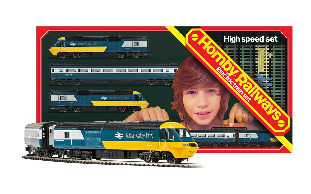 Hornby R1289M OO Hornby Railways B.R. High Speed Retro Train Set