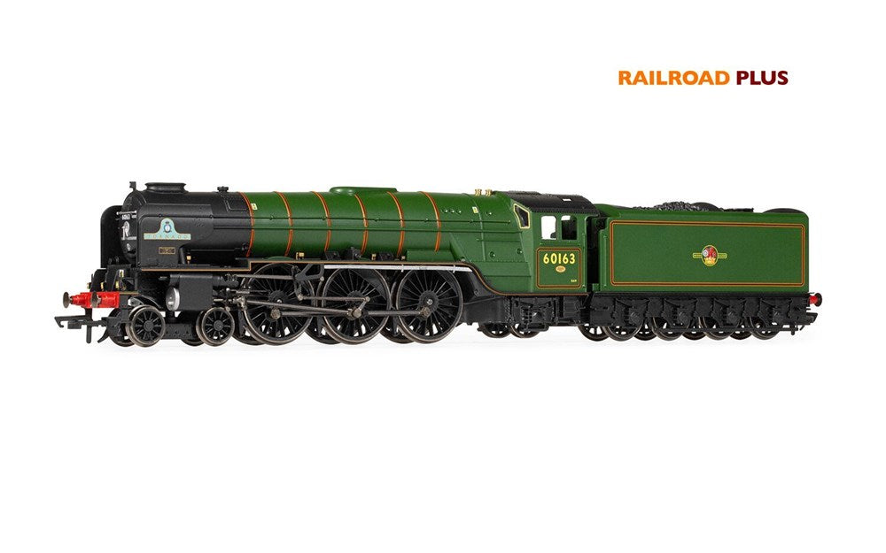 Hornby R30086 OO RailRoad Plus BR, Peppercorn Class A1, 4-6-2, 60163 ‘Tornado’ - Era 11