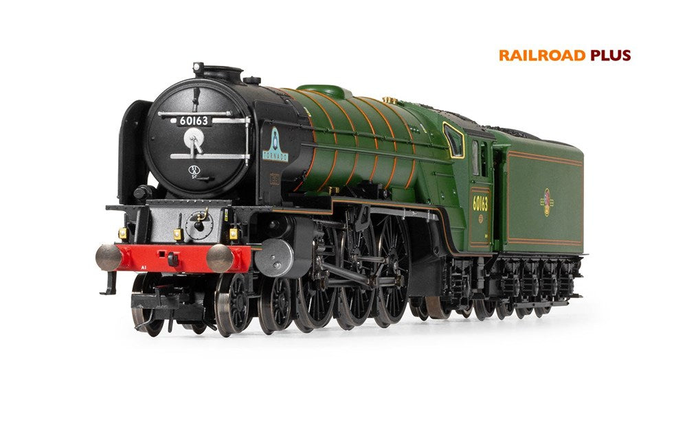 Hornby R30086 OO RailRoad Plus BR, Peppercorn Class A1, 4-6-2, 60163 ‘Tornado’ - Era 11