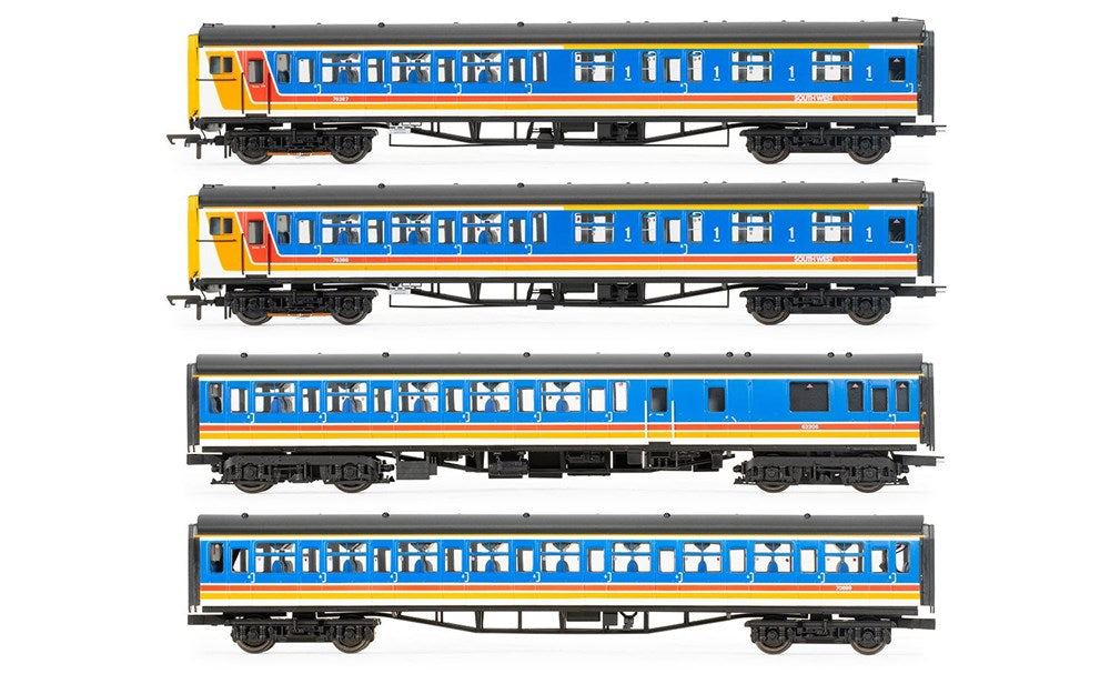 Hornby R30107 OO South West Trains - Class 423 - 3455 '4-VEP' - Train Pack