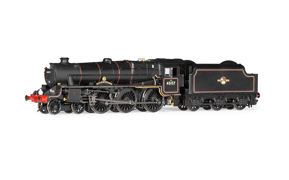 Hornby R30226 OO BR, Stanier 5MT 'Black 5', 4-6-0, 45157 'Glasgow Highlander' - Era 5