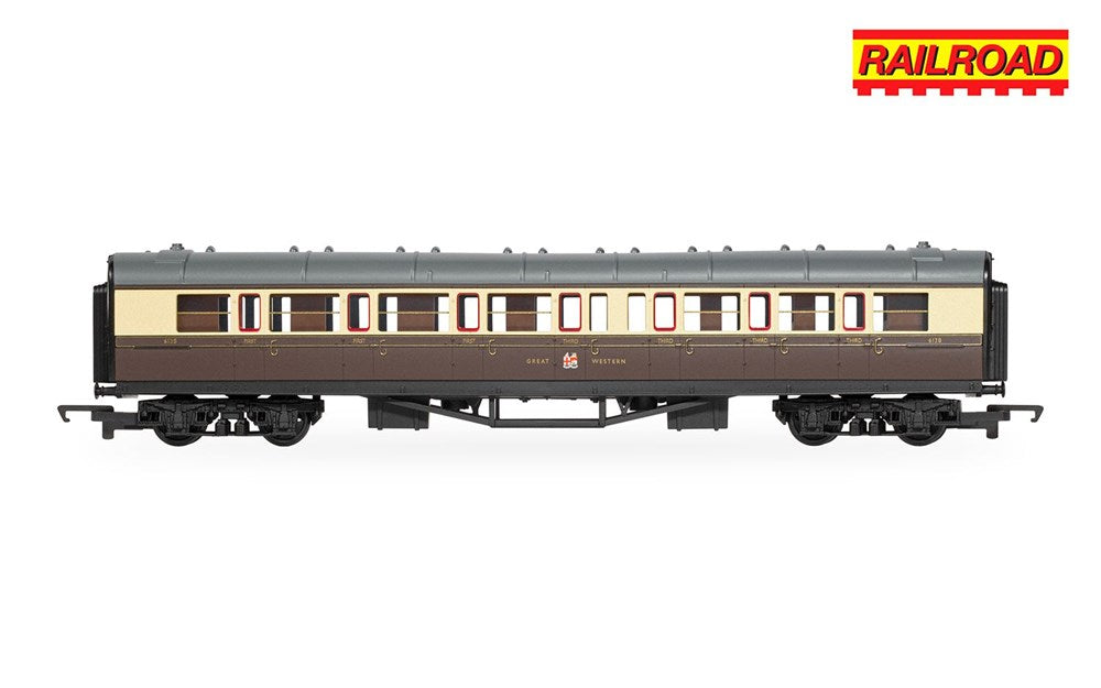 Hornby R30376 OO RailRoad: GWR - Class 1000 'County of Merioneth' - Train Pack