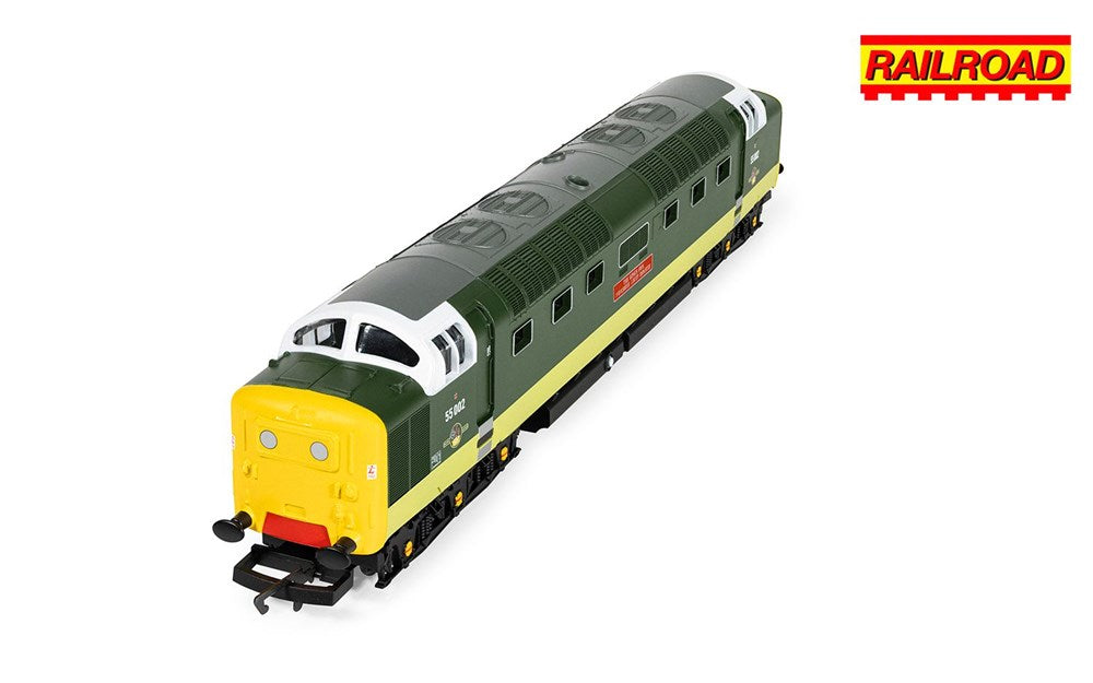 Hornby R30438 OO RailRoad: Class 55 (Deltic) - BR - 55002 'The Kings own Yorkshire Light Infantry'