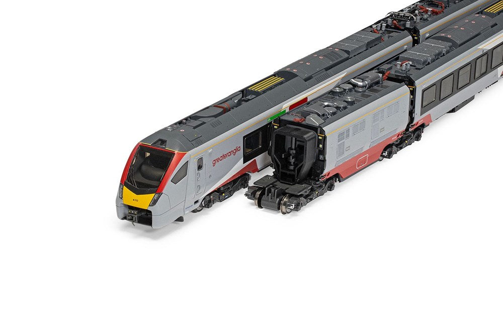Hornby R3963A OO Greater Anglia - Class 755/3 'FLIRT' - 3 Car Train Pack