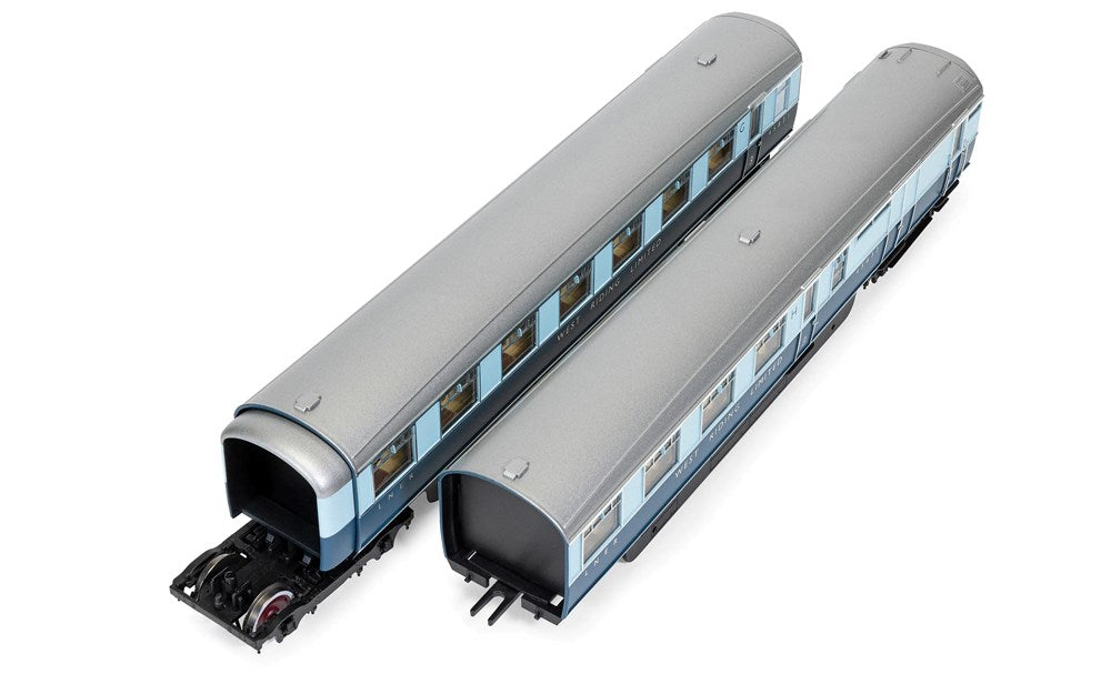 Hornby R40480 OO LNER - 'West Riding Limited' - Open Third & Brake Third - Coach pack