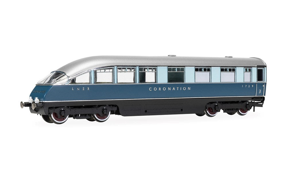 Hornby R40481 OO LNER - 'Coronation' Observation Car 1729 (The One:One Collection)