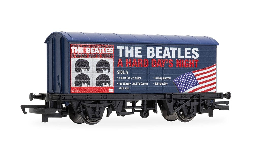 Hornby R60302 OO The Beatles - 'Hard Days Night' US Album Cover - Wagon
