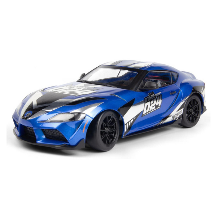 HPI Racing 1/24 Stage-D24 2WD Brushed RTR Drift Car - 2024 Toyota GR Supra Body (Blue) with Battery & Charger